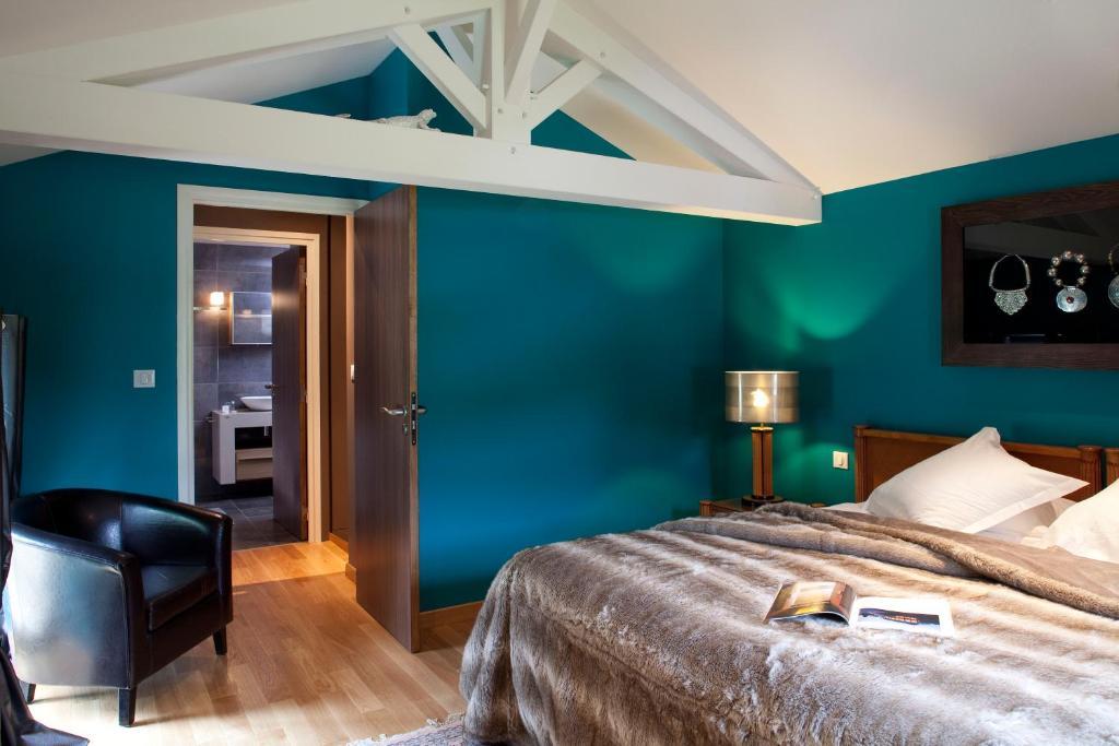 Logis La Source Bleue Hotel Gudmont-Villiers Kamer foto